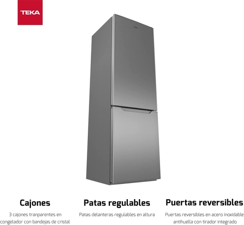 Frigorífico Combi TEKA NFL 342 INOX 