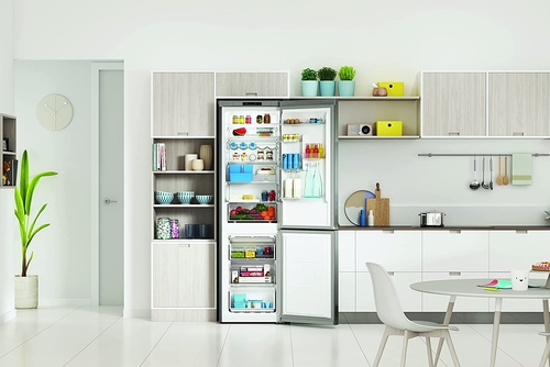 Frigorífico Combi INDESIT INFC9 TI22X Inox 