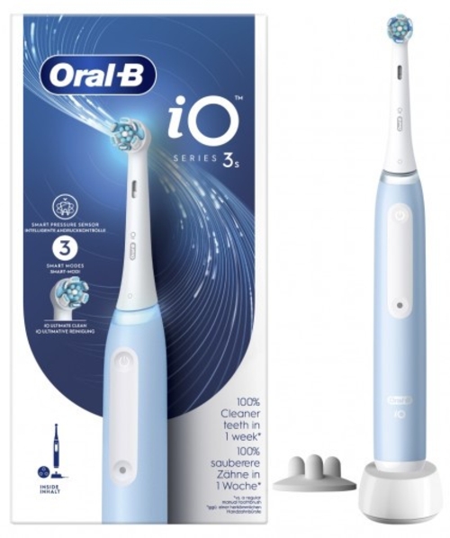 BRAUN IO3 ICE Azul - Cepillo Eléctrico Batería