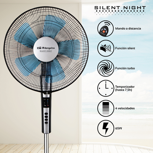ORBEGOZO SF 0640 - Ventilador de Pie 65W