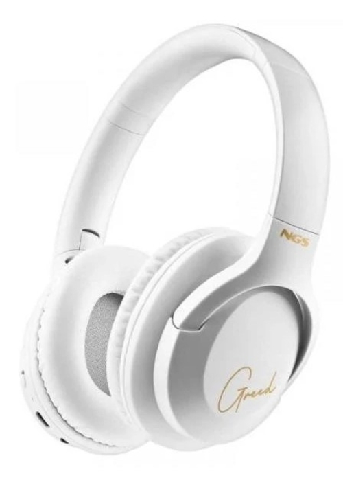NGS ARTICA GREED Blanco - Auricular de Diadema Con y sin cable