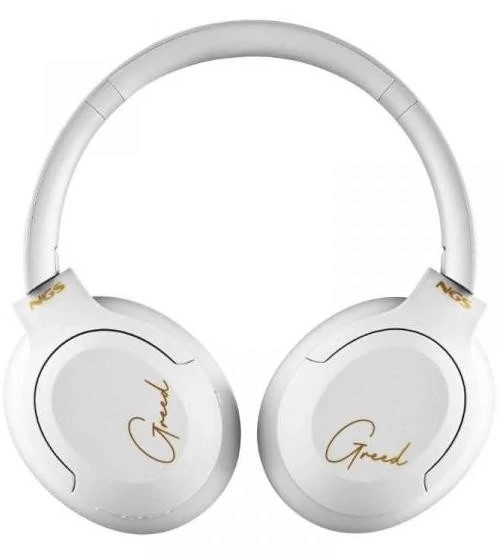NGS ARTICA GREED Blanco - Auricular de Diadema Con y sin cable