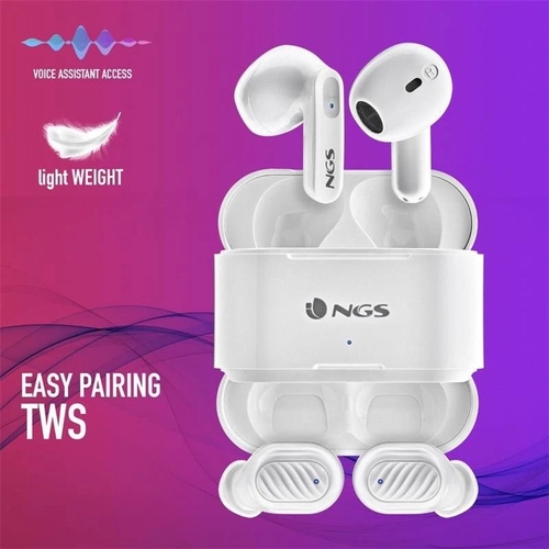 NGS ARTIGA DUO  - Auricular Inalámbrico Blanco