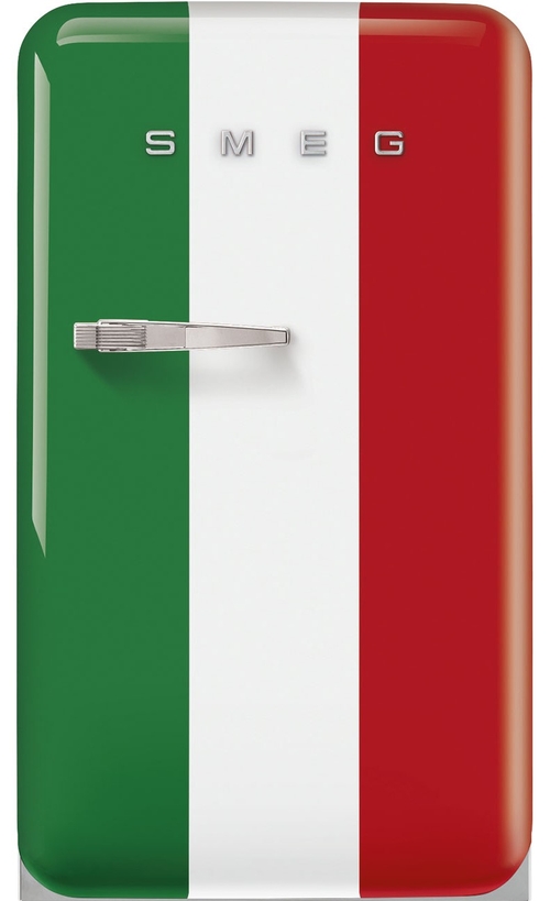 SMEG FAB-10HRDIT5  Italia Flag - Nevera Pequeña Cíclico