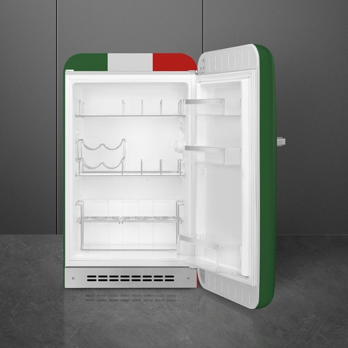 SMEG FAB-10HRDIT5  Italia Flag - Nevera Pequeña Cíclico