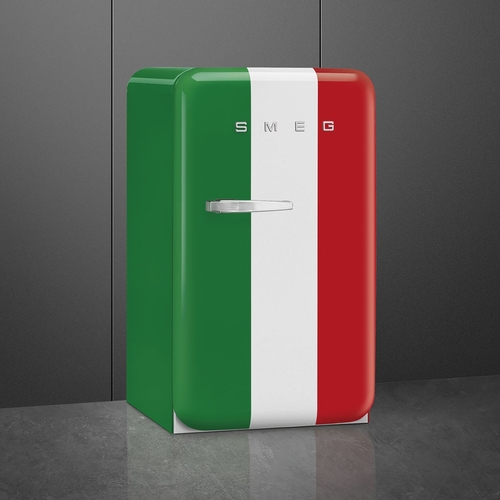 SMEG FAB-10HRDIT5  Italia Flag - Nevera Pequeña Cíclico