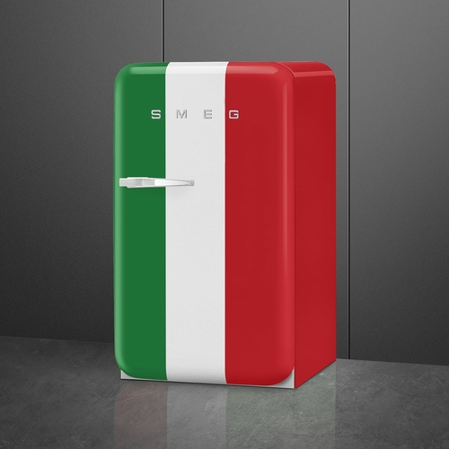 SMEG FAB-10HRDIT5  Italia Flag - Nevera Pequeña Cíclico