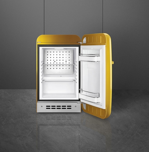 SMEG FAB-5RDGO5 Oro - Nevera Pequeña Cíclico