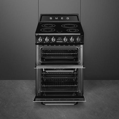 SMEG TR-62-IBL2 Negro - Cocina 60CM