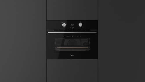 TEKA MAESTROPIZZA HLC-8510-P Cristal Negro - Horno Compacto 44L