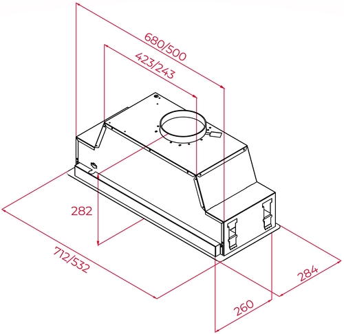 TEKA GFL-77760-EOS INOX - Grupo Filtrante 70CM