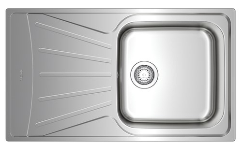 TEKA STARBRIGHT 50 E-XP 1C 1E REV INOX - Fregadero 50CM