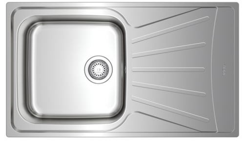 TEKA STARBRIGHT 50 E-XP 1C 1E REV INOX - Fregadero 50CM