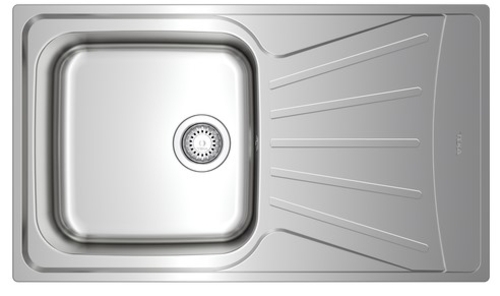 TEKA STARBRIGHT 50 E-XP 1C 1E REV INOX - Fregadero 50CM