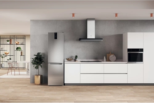 WHIRLPOOL W7X-93T-MX Espejo-INOX - Frigorífico Combi NO FROST
