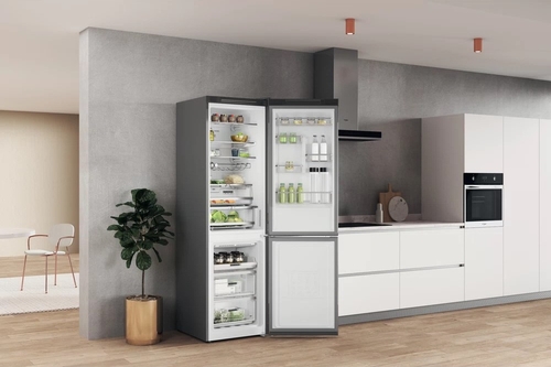 WHIRLPOOL W7X-93T-MX Espejo-INOX - Frigorífico Combi NO FROST