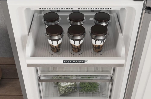 WHIRLPOOL W7X-93T-MX Espejo-INOX - Frigorífico Combi NO FROST