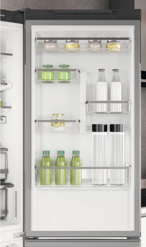 WHIRLPOOL W7X-93T-MX Espejo-INOX - Frigorífico Combi NO FROST