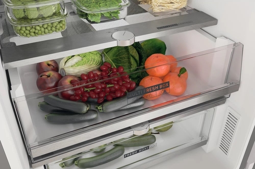 WHIRLPOOL W7X-93T-MX Espejo-INOX - Frigorífico Combi NO FROST
