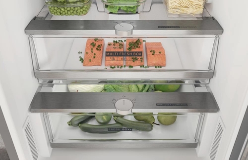 WHIRLPOOL W7X-93T-MX Espejo-INOX - Frigorífico Combi NO FROST
