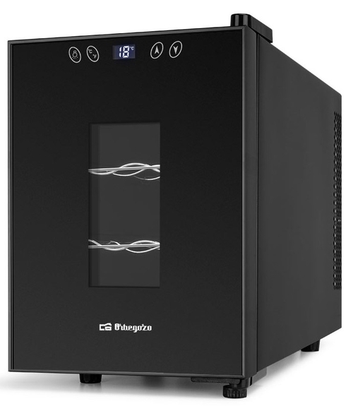 ORBEGOZO VT-630 Negro - Vinoteca 6 Botellas