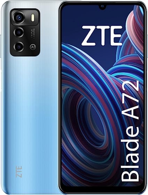 ZTE BLADE A72 Azul - Móvil 64GB-3GB