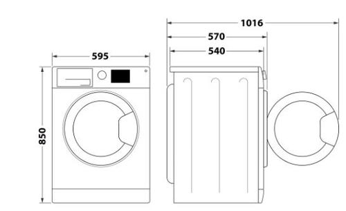 WHIRLPOOL FFWDB 964369 BV SPT - Lavadora Secadora 9-6KG 1400RPM