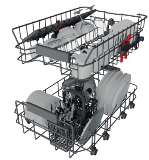 WHIRLPOOL WSIC 3M17 Integrable - Lavavajillas 45CM 10 Servicios