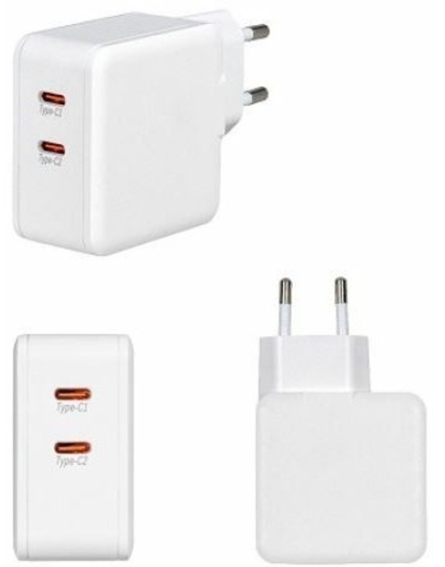 VIVANCO SF-USB-C2 Blanco - Cargador 20W+25W