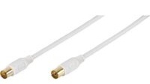 VIVANCO COAXIAL 90DB - Cable de Antena Blanco