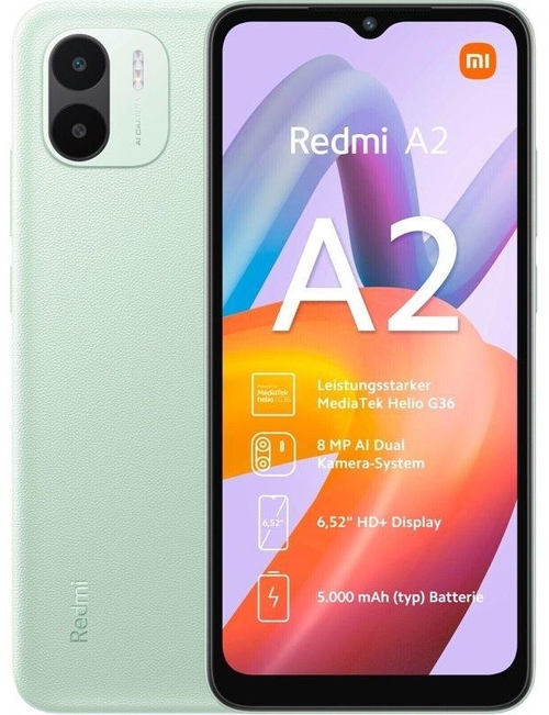 XIAOMI REDMI A2 Verde Claro - Móvil 2GB 32GB