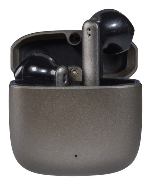 VIVANCO TRUE WIRELESS 62585 - Auricular Inalámbrico Antracita