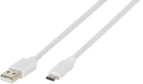 VIVANCO 38757 USB 2.0 - Cable Blanco