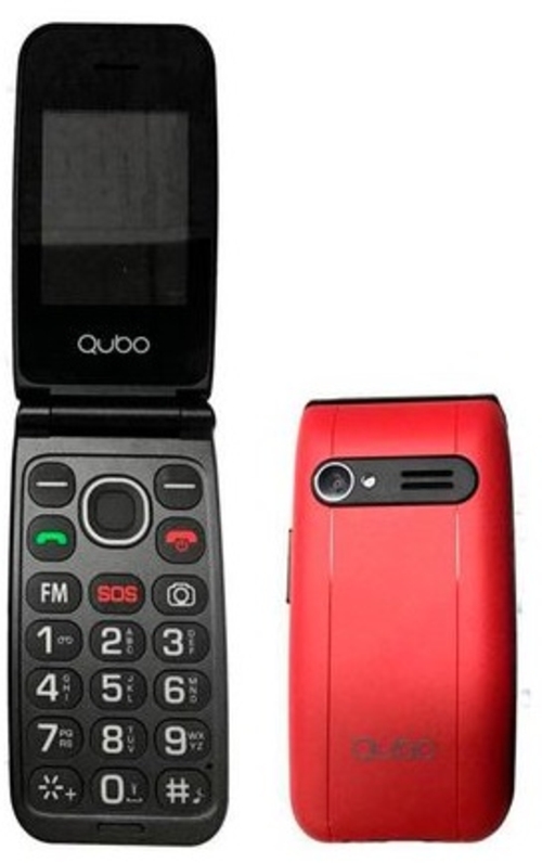 Qubo NEONW Rojo - Móvil Senior