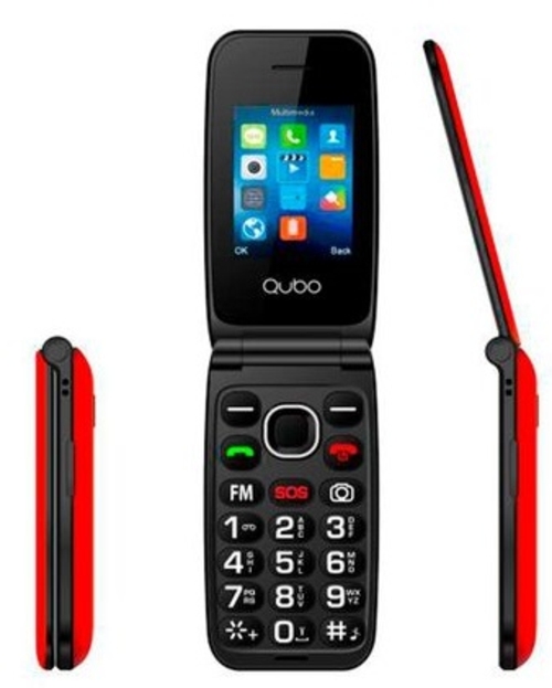 Qubo NEONW Rojo - Móvil Senior