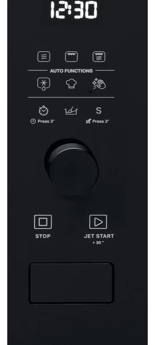 WHIRLPOOL WMF-250-G Negro - Microondas 900W 25L