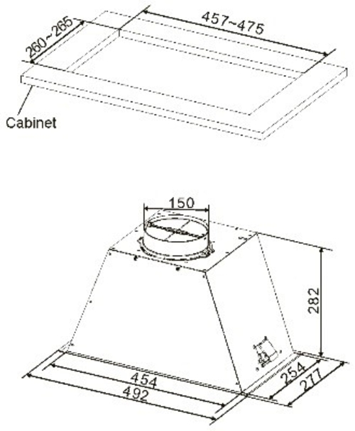 CATA GT-PLUS-45-WH Blanco - Grupo Filtrante 45CM