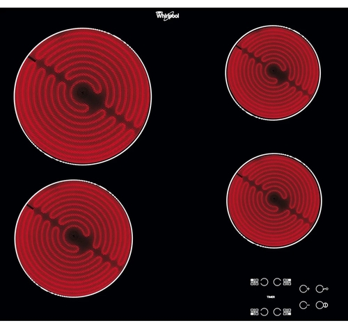 WHIRLPOOL AKT-8090-NE Negro - Vitrocerámica Eléctrica 60CM