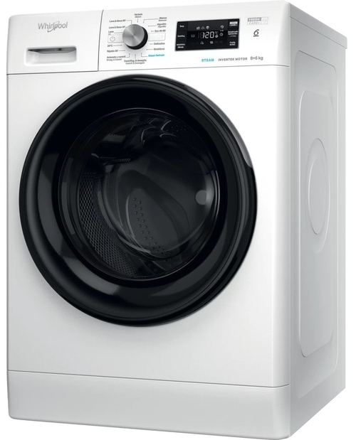WHIRLPOOL FFWDB-864369-BV-SPT Blanco - Lavadora Secadora 8KG / 6KG 1400RPM