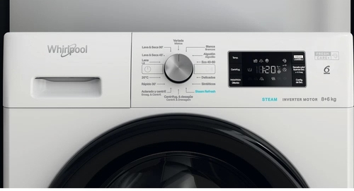 WHIRLPOOL FFWDB-864369-BV-SPT Blanco - Lavadora Secadora 8KG / 6KG 1400RPM