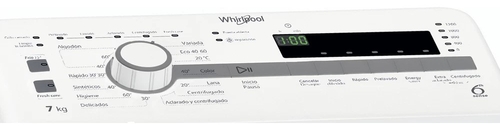 WHIRLPOOL TDLR-7220SS-SP/N Blanco - Lavadora Carga Superior 7KG 1200RPM