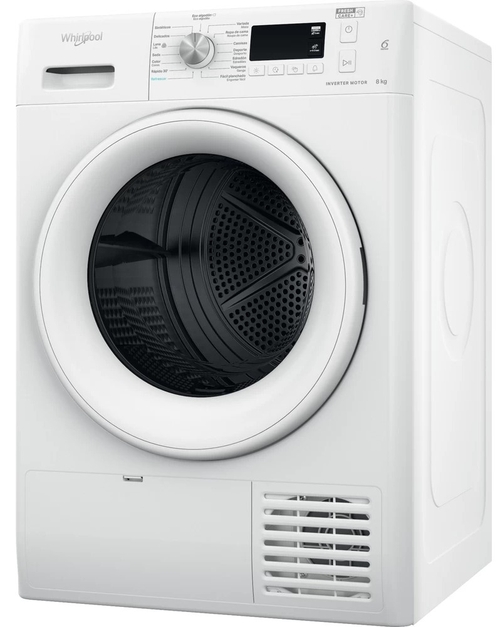 WHIRLPOOL FFT-M11-82-SPT Blanco - Secadora Bomba de Calor 8KG