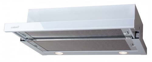 CATA TF-2003-GWH Cristal Blanco - Campana Extraíble 60CM