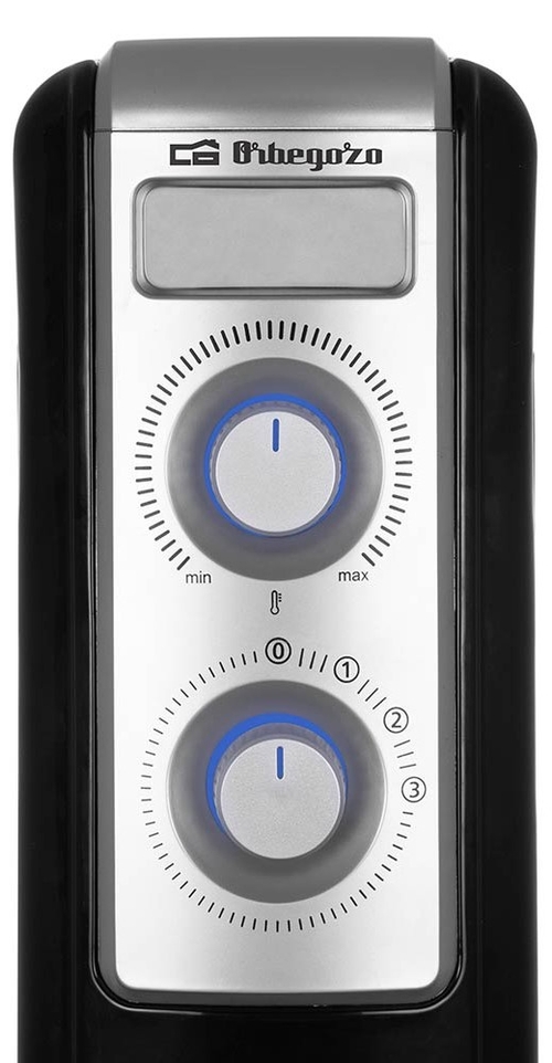 ORBEGOZO RN-1000 Negro - Radiador de Aceite 1000W