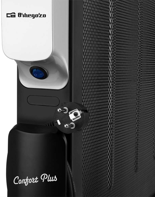 ORBEGOZO RMW-2010 Negro - Radiador de Mica 2000W con Wifi