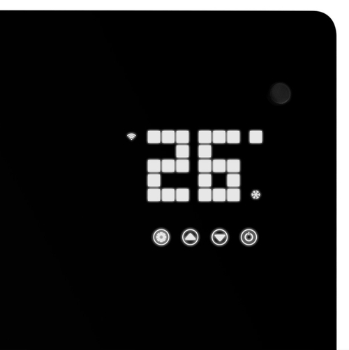 ORBEGOZO REW-2020 Negro - Panel Radiante 2000W