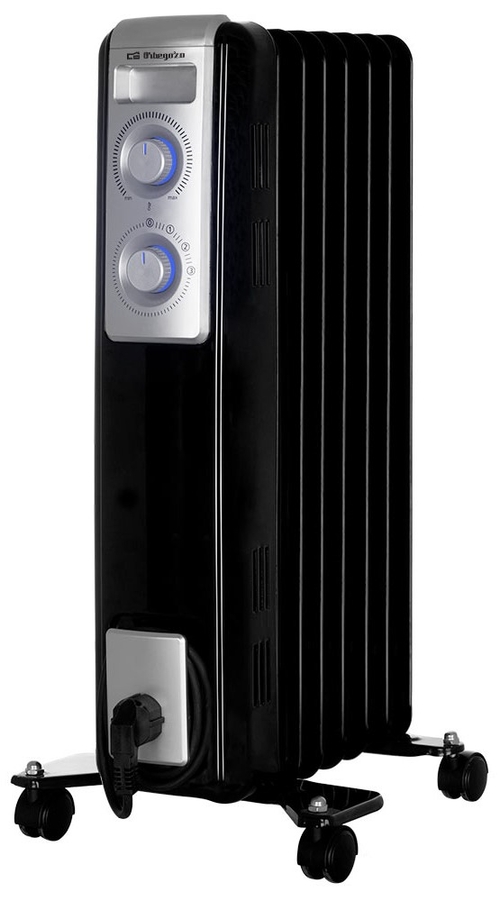 ORBEGOZO RN-1500 Negro - Radiador de Aceite 1500W
