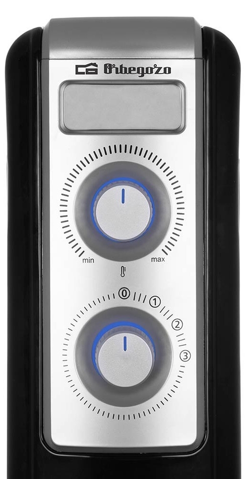 ORBEGOZO RN-1500 Negro - Radiador de Aceite 1500W