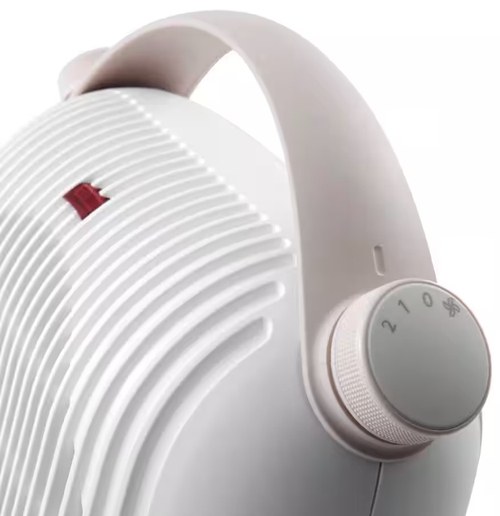 DELONGHI HFS-30B-24 Blanco - Termoventilador 2400W