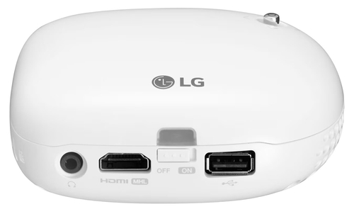 LG PV-150-G Blanco - Proyector 100 Lúmenes